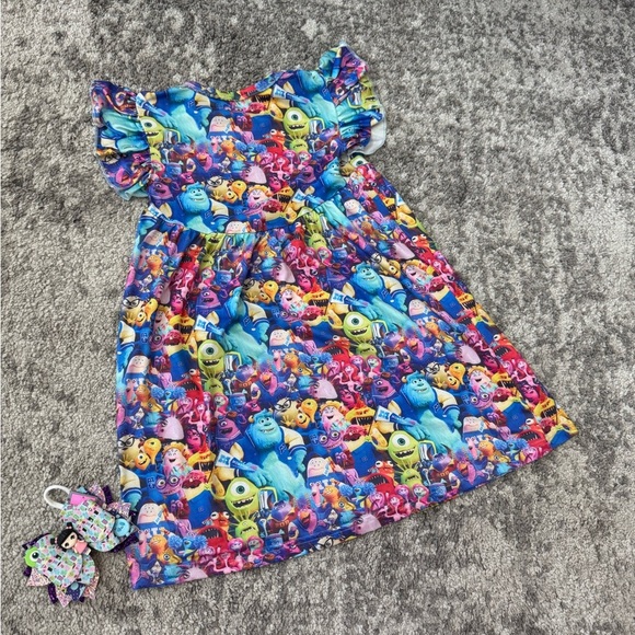 Girls Monsters Inc dresses - Picture 4 of 5